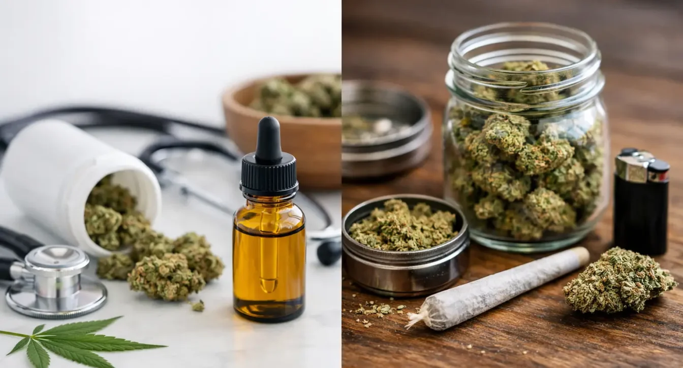 Medical Versus Recreational Cannabis Explained