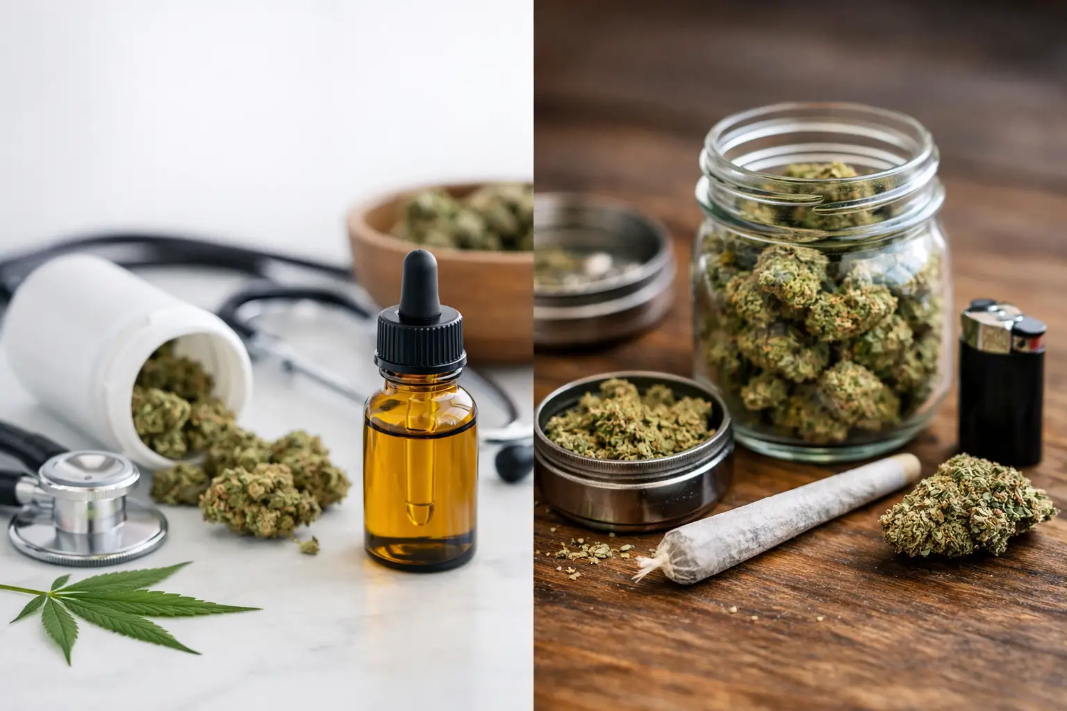 Medical Versus Recreational Cannabis Explained