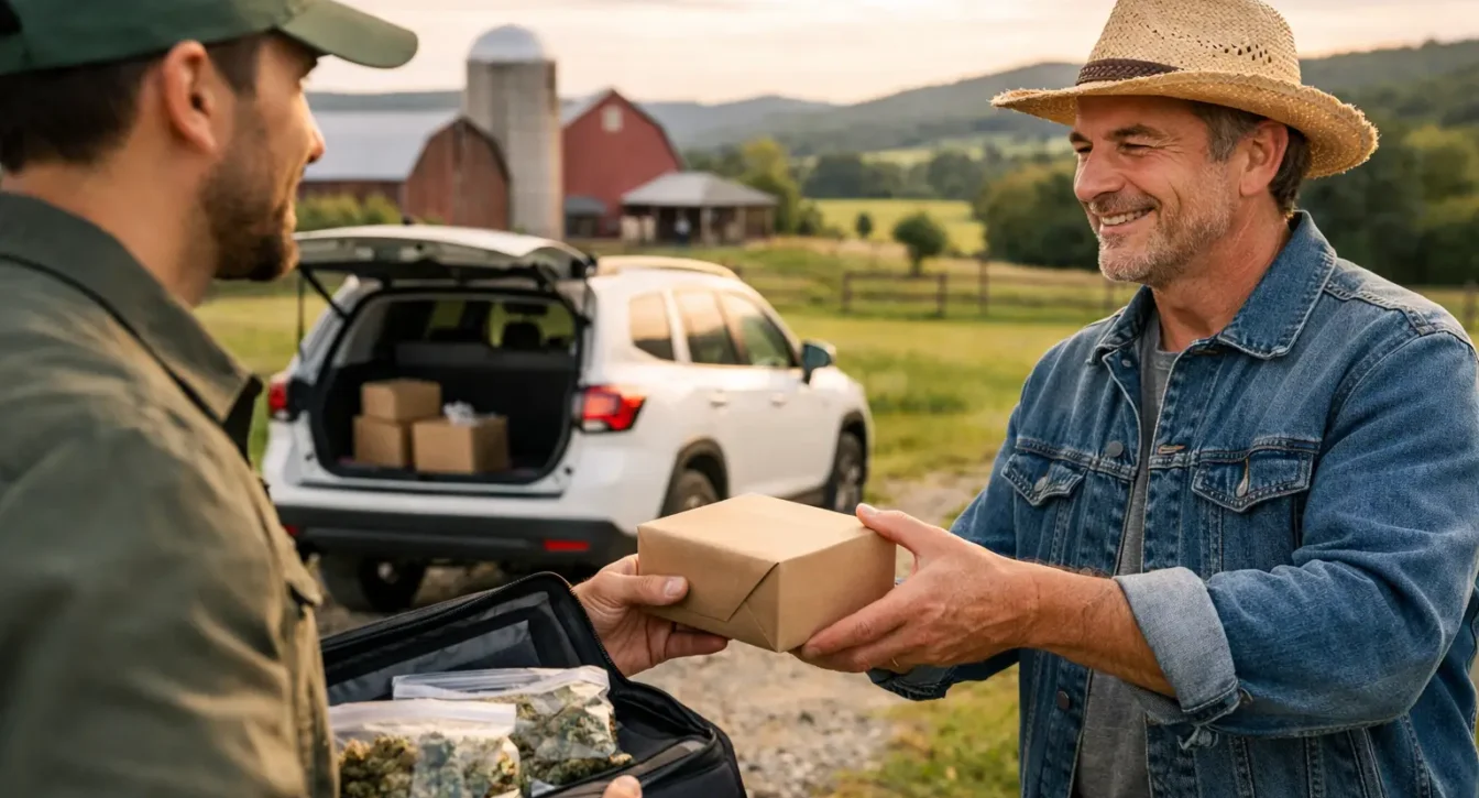 Weed Delivery for Rural Communities That Works