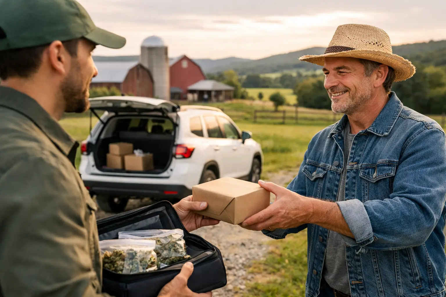 Weed Delivery for Rural Communities That Works