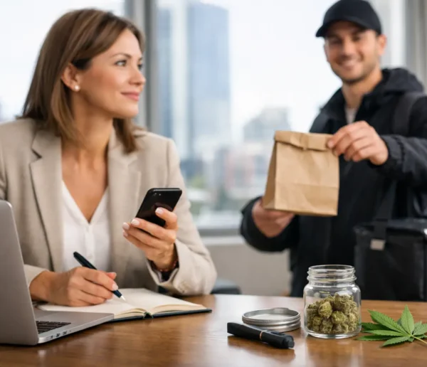 Cannabis Delivery for Busy Professionals