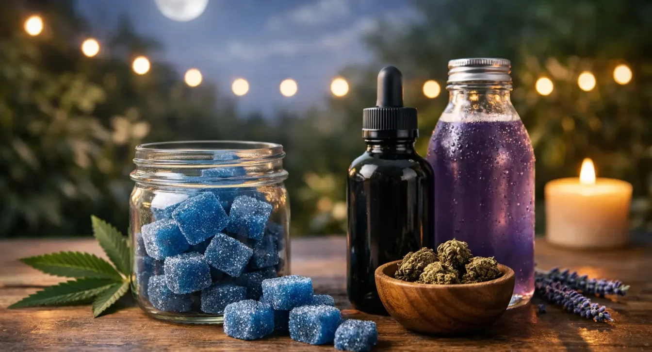 CBN for Sleep Gummies and Drinks at Dubs Green Garden