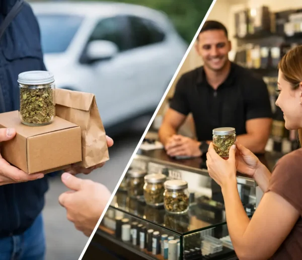 Delivery vs Dispensary Shopping: Which Wins?