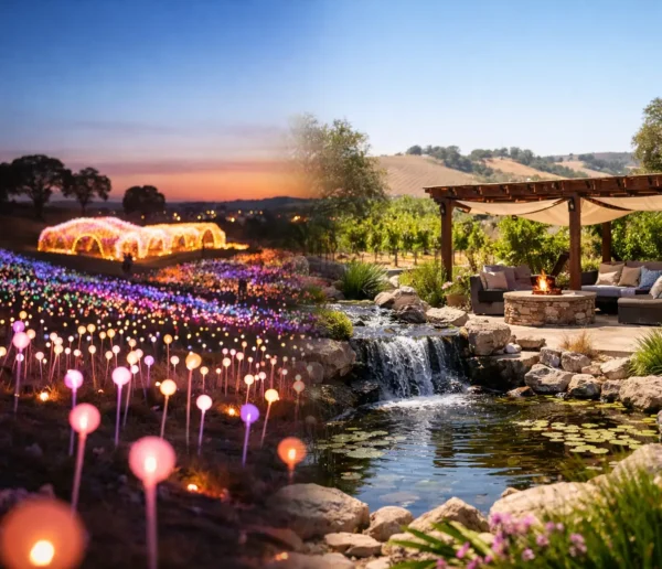 Paso Robles, CA: Sensorio and Dubs Green Garden