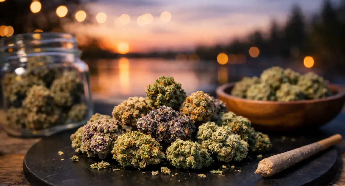 9 Best Flower Strains for Evenings