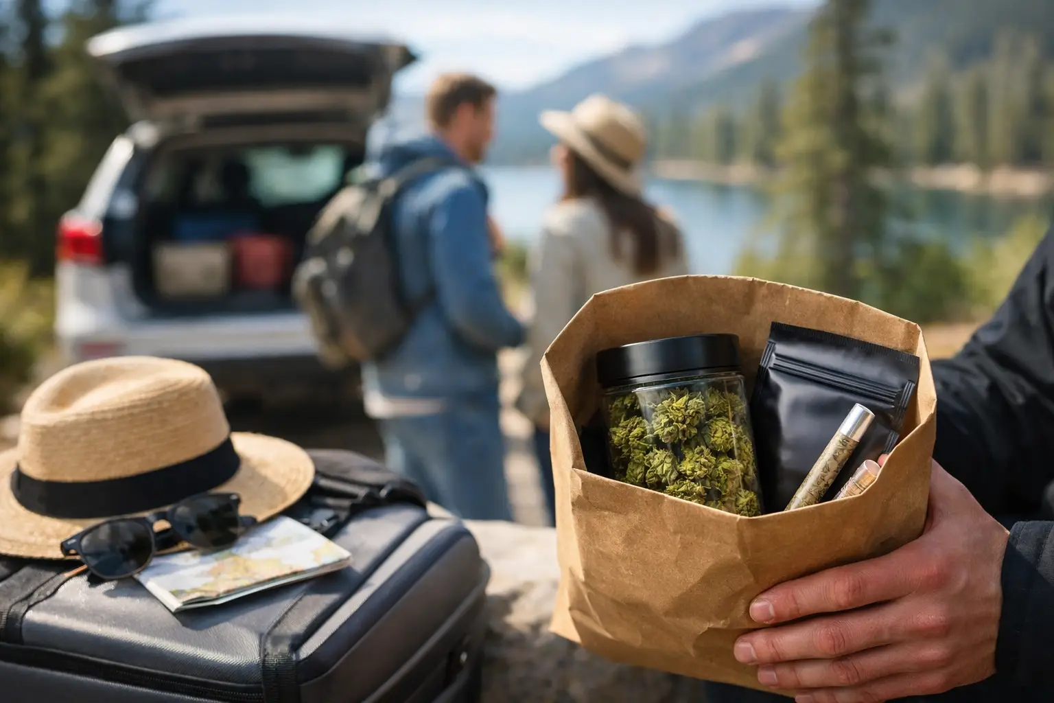 Cannabis Delivery for Weekend Travelers