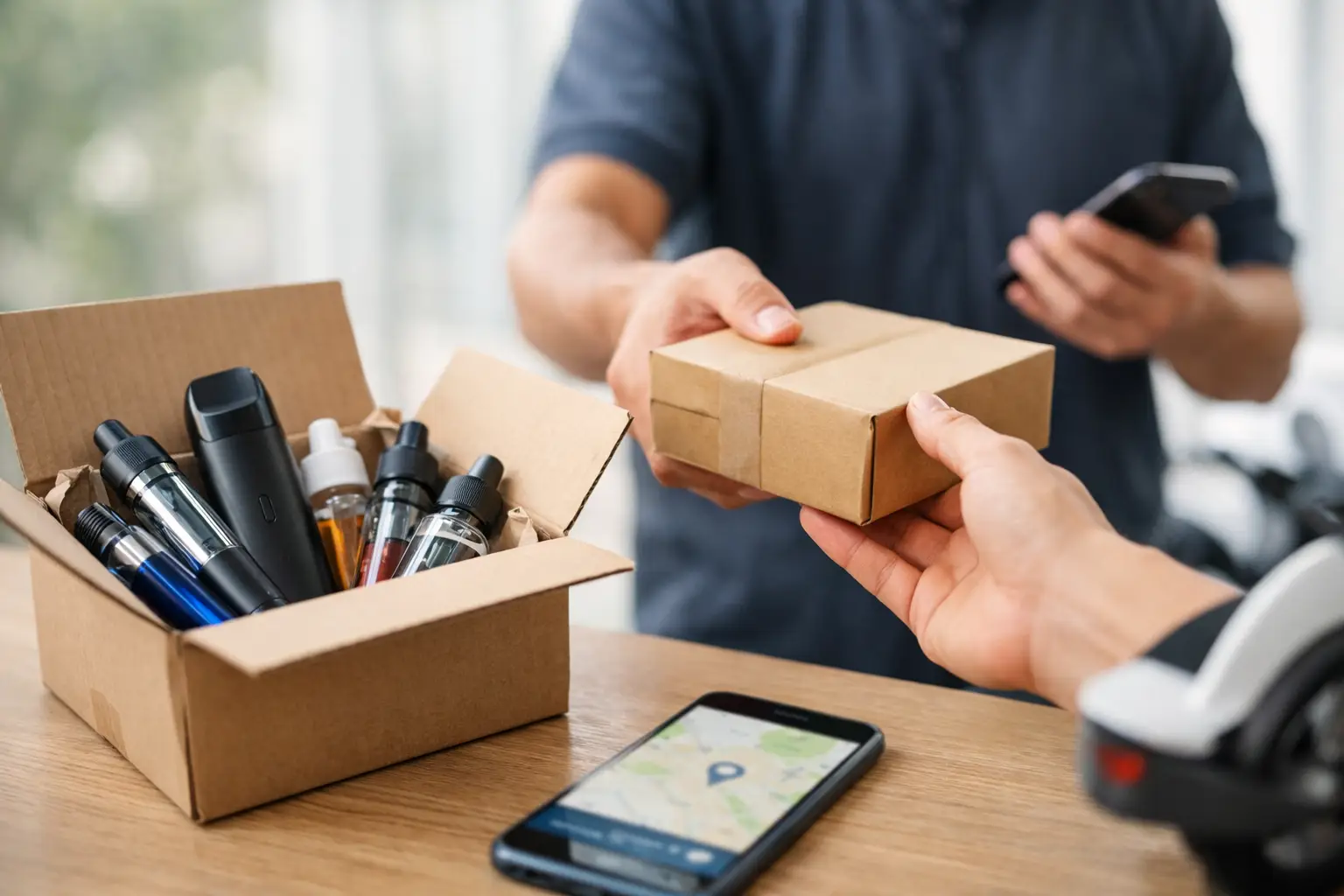 How Vape Delivery Orders Work
