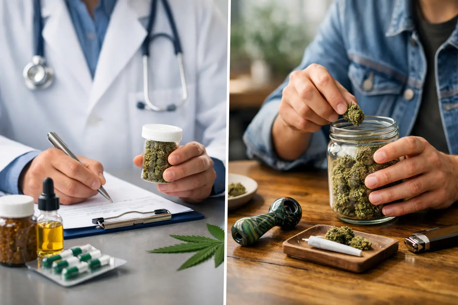 Medical Recommendation Versus Recreational Purchase