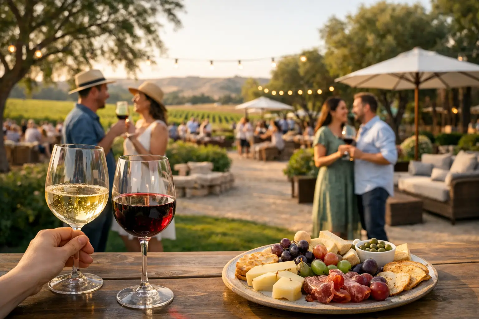 Paso Wine Fest Signature Events and Dubs Green Garden