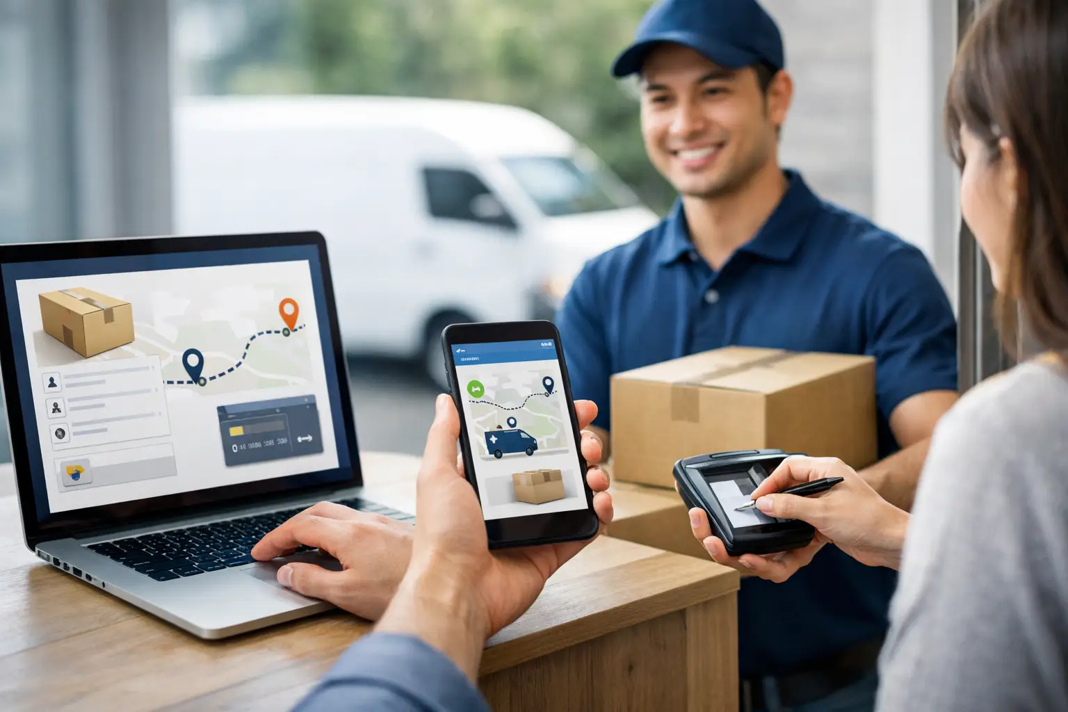 Step by Step Delivery Checkout Explained