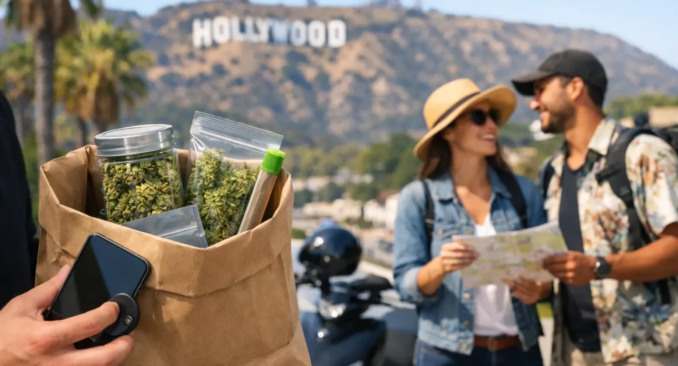 Can Tourists Order Weed Delivery in California?