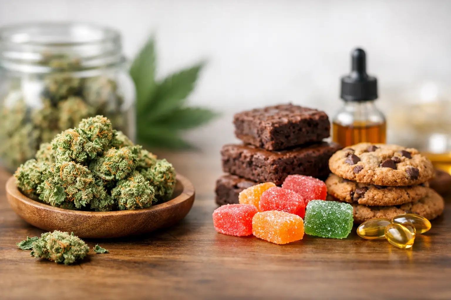 Flower or Edibles Comparison for Easy Buying