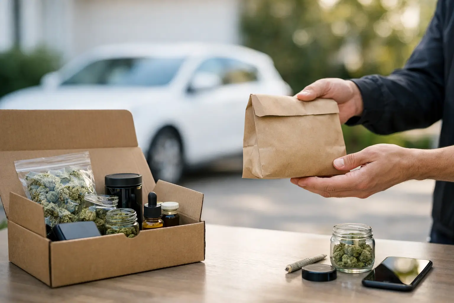 Weed Delivery Without Dispensary Visit