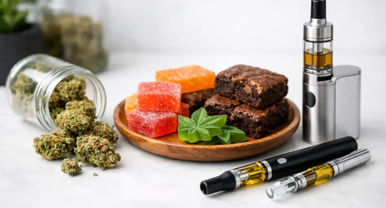 Compare Flower, Edibles, Vapes