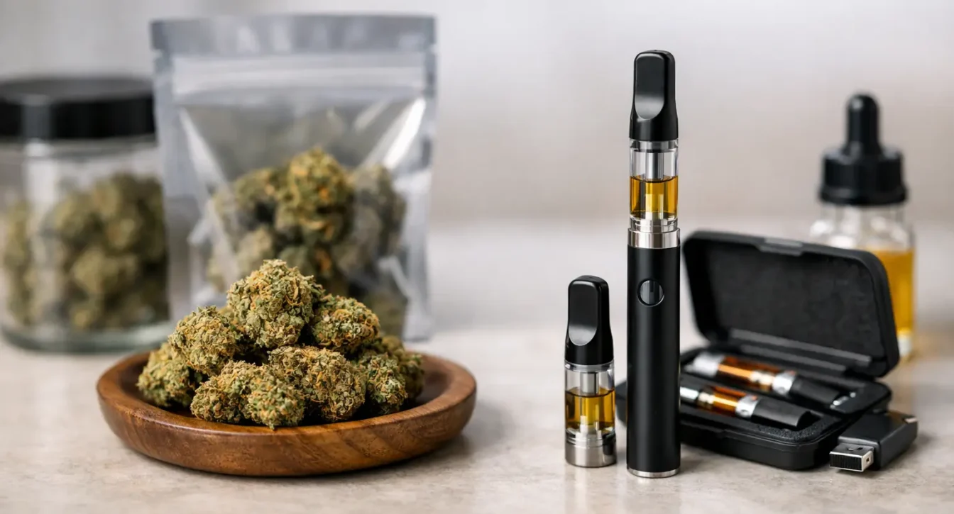 Flower Versus Vape Delivery for Your Next Order