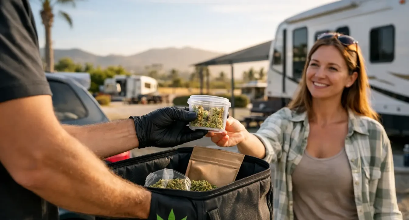 Weed Delivery for RV Parks in North County