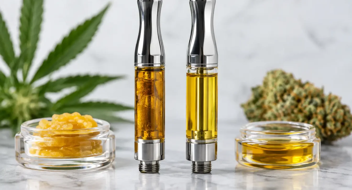 Live Resin Versus Distillate Vapes Compared