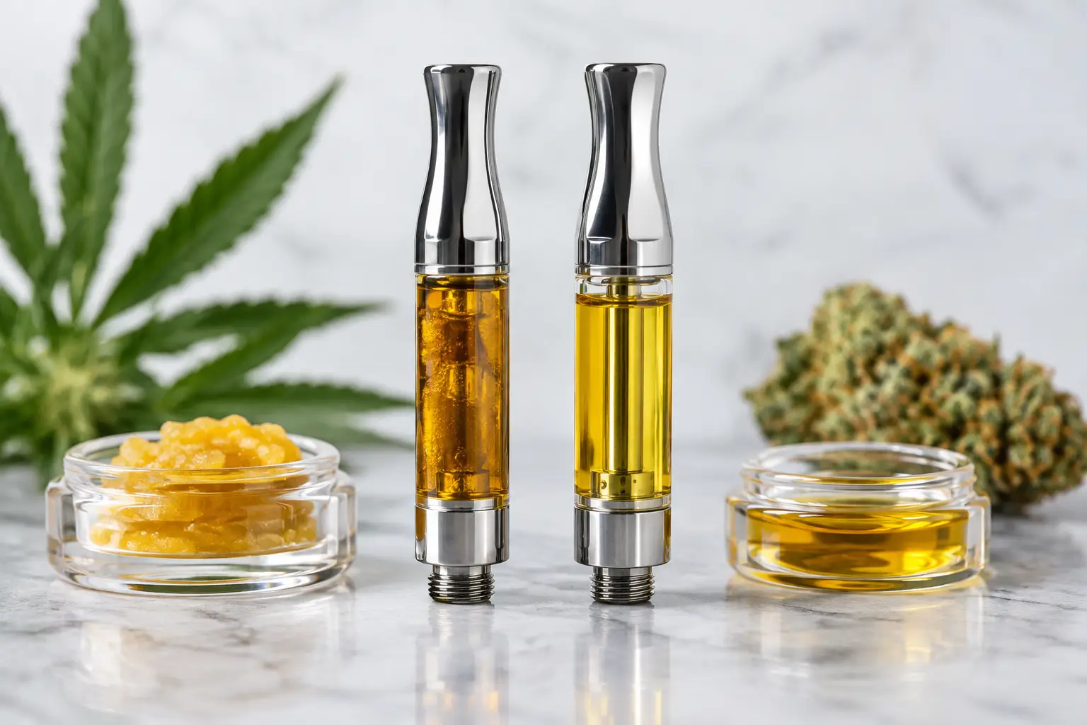 Live Resin Versus Distillate Vapes Compared